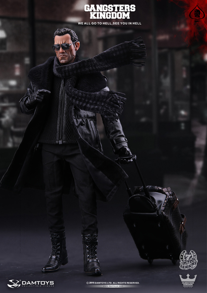 Load image into Gallery viewer, Gangsters Kingdom - Spade 7 - Male Head Sculpt
