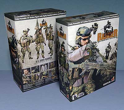 Load image into Gallery viewer, Rare Hot Toys U.S. Army Ranger 75th Ranger Regiment with MK16 Scar-L Mint in Box
