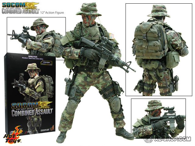 Load image into Gallery viewer, Limited Edition SOCOM US Navy Seal Commander Specter #058 - MINT IN BOX
