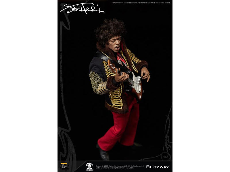 Load image into Gallery viewer, Jimi Hendrix - Embroidery Jacket w/Fur-Like Lining
