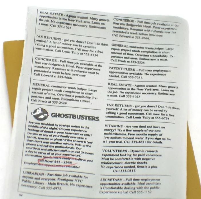 Load image into Gallery viewer, Ghostbusters Newspaper Files &amp; Blue Print Posters
