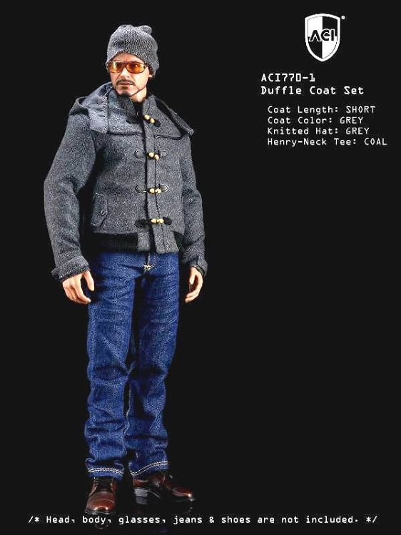 Load image into Gallery viewer, Cold Weather Wear - Grey Fleece Like Jacket w/Removable Hood
