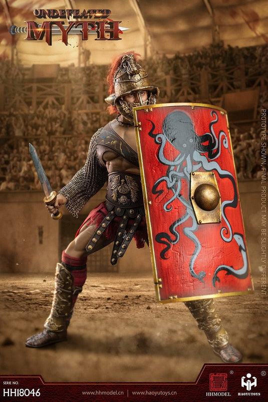 Empire Legion Undefeated Myth - Red Arm Gauntlet