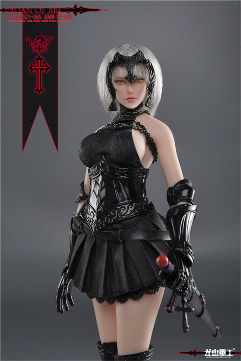 Load image into Gallery viewer, Joan Of Arc - White Flag w/Metal Pole
