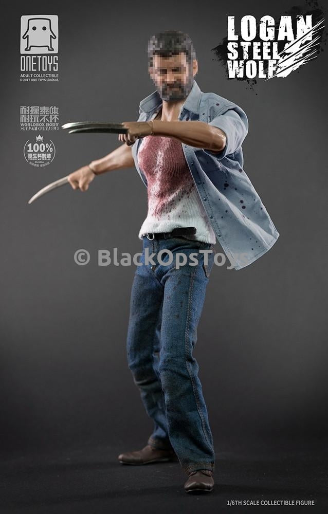 Load image into Gallery viewer, X-Men Logan Wolverine Steel Wolf  - Fighting Ver. - MINT IN BOX
