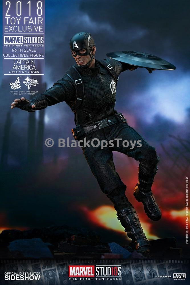 Load image into Gallery viewer, Captain America Toys Fair Exclusive Concept Art Version Sixth Scale Figure Mint in Box
