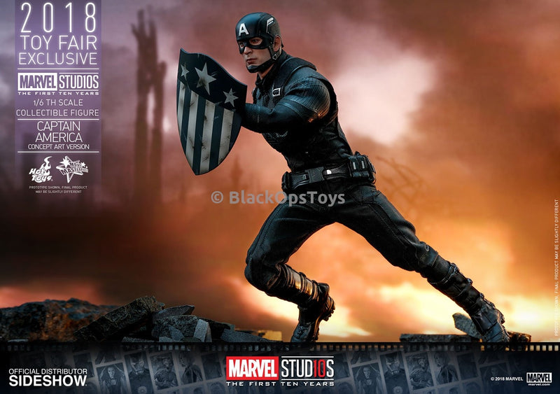Load image into Gallery viewer, Captain America Toys Fair Exclusive Concept Art Version Sixth Scale Figure Mint in Box
