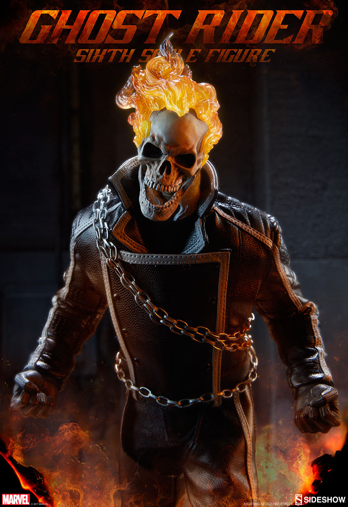 Load image into Gallery viewer, GHOST RIDER - Black Gloved Right Hand Set (x3)
