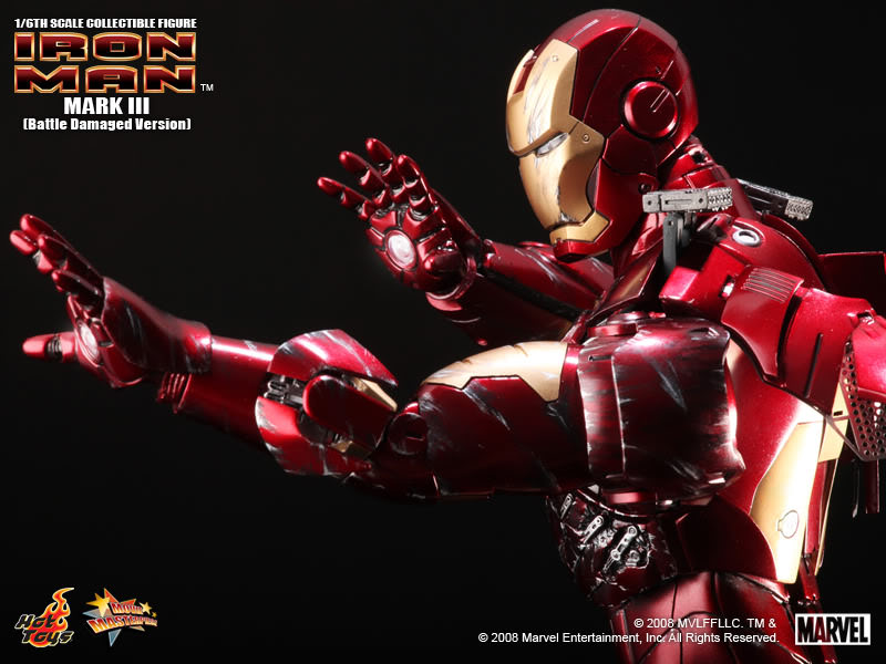 Load image into Gallery viewer, Iron Man - Mark III Battle Damaged Version - MINT (READ DESC)
