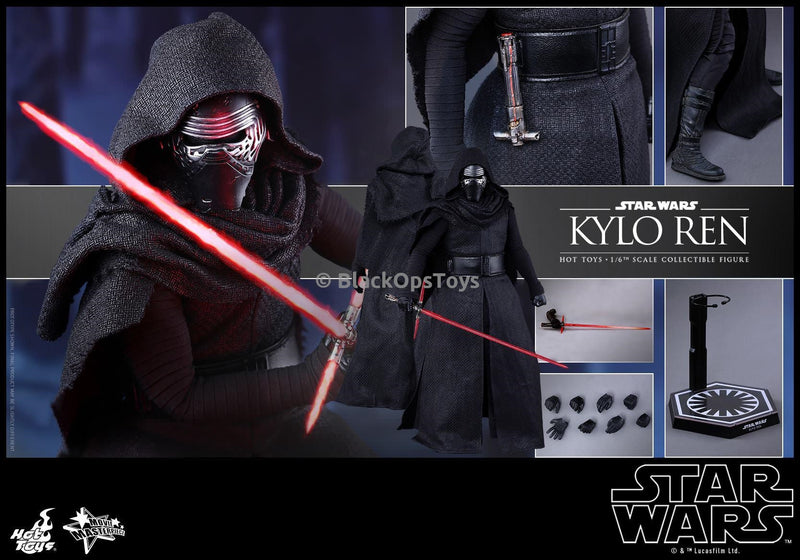 Load image into Gallery viewer, Star Wars Episode VII - Kylo Ren - Red Lightsaber &amp; Arm w/Batteries Included
