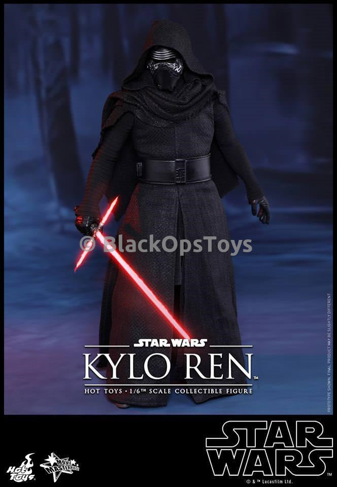 Load image into Gallery viewer, Star Wars Episode VII - Kylo Ren - Black Hooded Cloak
