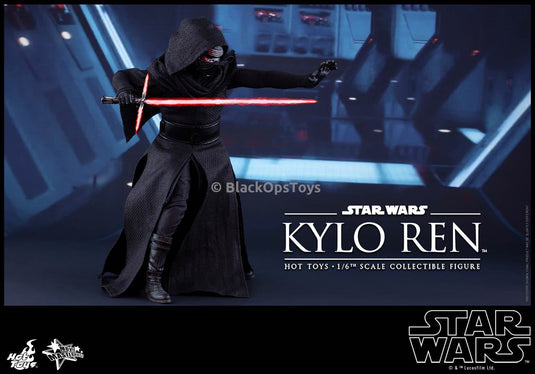 Star Wars Episode VII - Kylo Ren - Black Hooded Cloak