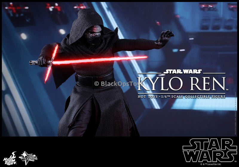 Load image into Gallery viewer, Star Wars Episode VII - Kylo Ren - Gloved Hands w/Wrist Pins
