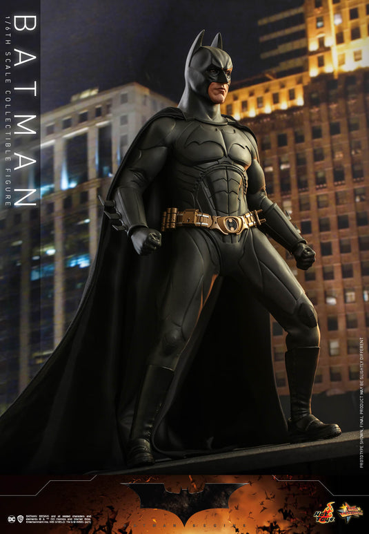 Batman Begins - Black 2-Part Boots (Peg Type)