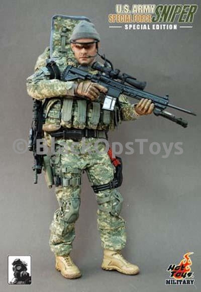 Rare Hot Toys U.S. Army Special Forces Sniper in ACU Mint in Box