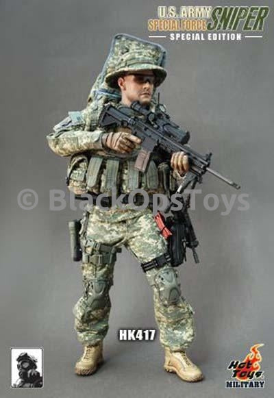 Rare Hot Toys U.S. Army Special Forces Sniper in ACU Mint in Box