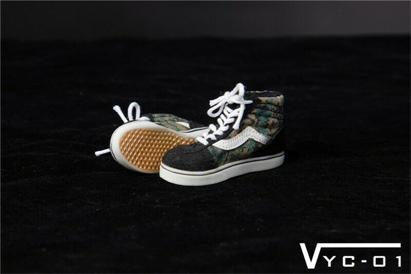 Load image into Gallery viewer, SK8 Shoes - Black &amp; Woodland Marpat (Foot Type)
