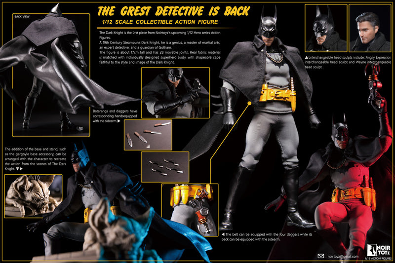 Load image into Gallery viewer, 1/12 - 19th Century Dark Knight - Base Figure Stand
