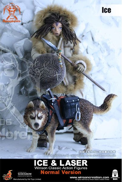 Apexplorers - Ice & Laser - Tan Fur-Like Winter Jacket