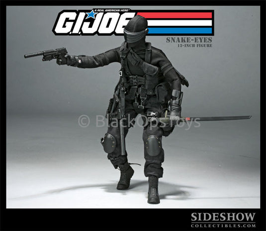 Sideshow Collectibles GI Joe Commando Snake Eyes Mint in Box