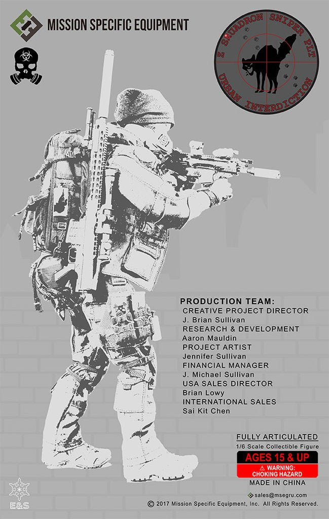 Load image into Gallery viewer, ZERT - Sniper Team - Grip w/Suppressor &amp; Bipod
