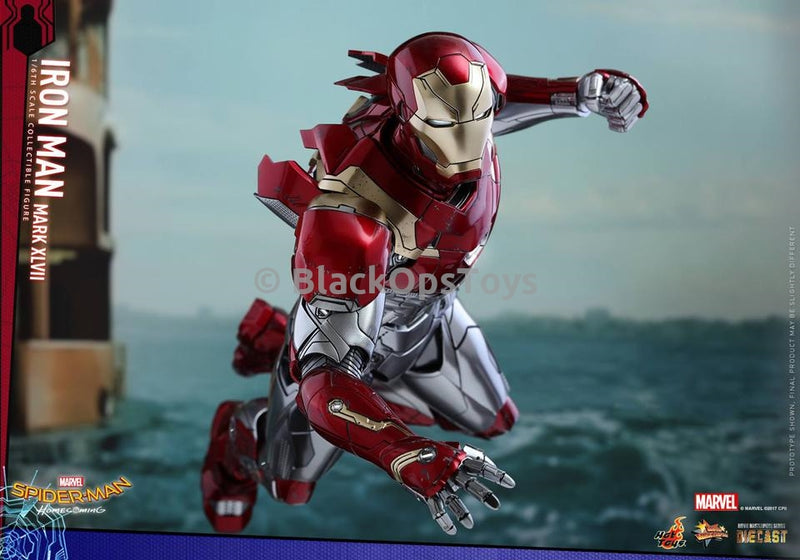 Load image into Gallery viewer, Hot Toys Diecast Spider-Man Homecoming Iron Man Mark XLVII Mint in Box
