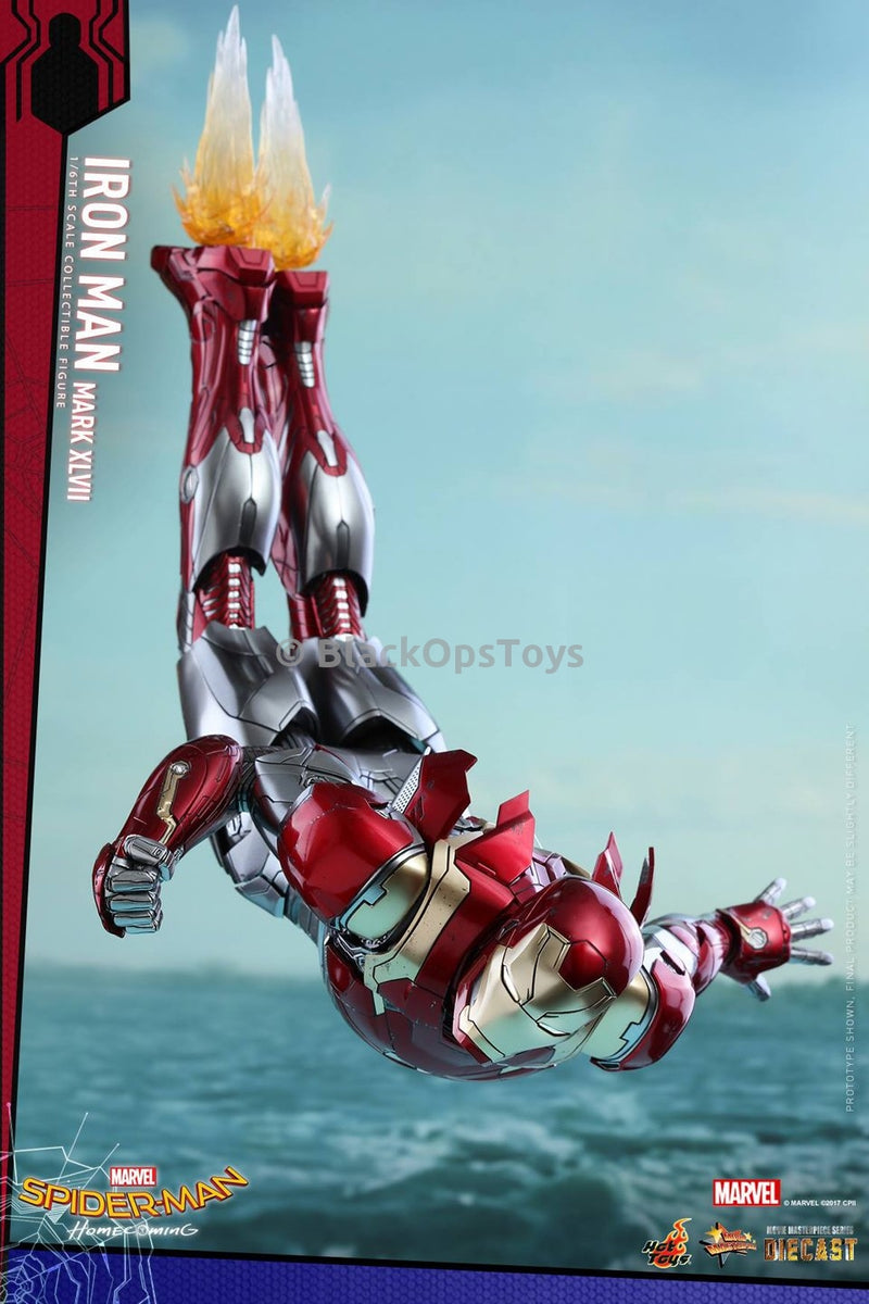 Load image into Gallery viewer, Hot Toys Diecast Spider-Man Homecoming Iron Man Mark XLVII Mint in Box
