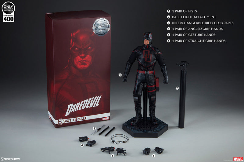 Load image into Gallery viewer, Daredevil - Male Masked Head Sculpt

