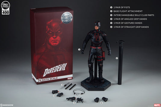 Daredevil - Male Masked Head Sculpt