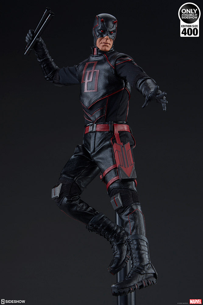 Daredevil - Male Base Body w/Black Leather-Like Uniform – BlackOpsToys