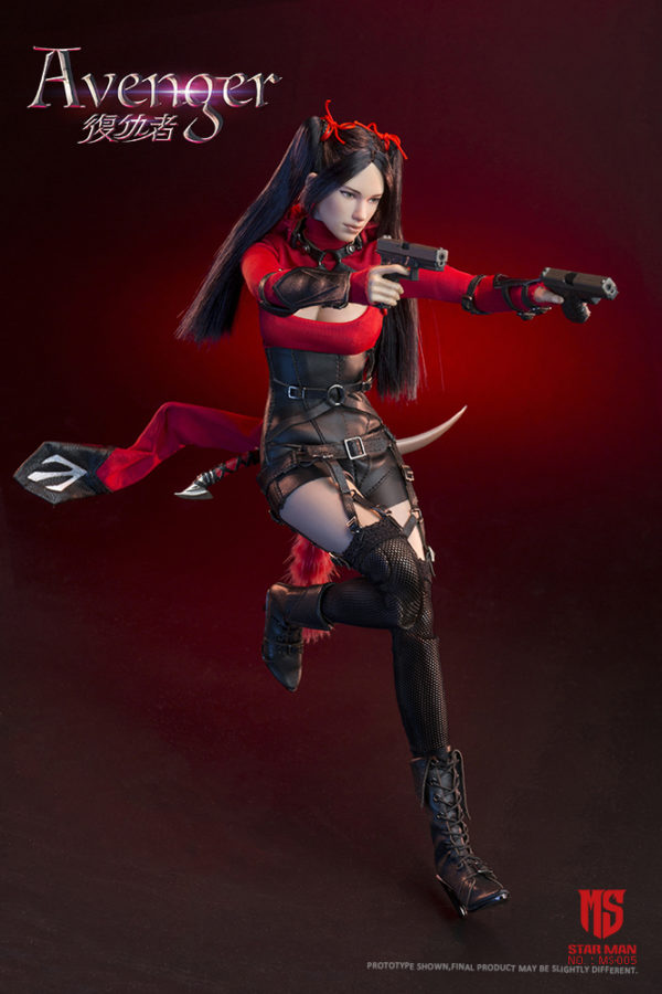 Load image into Gallery viewer, Avenger - Female Dressed Body w/Hood

