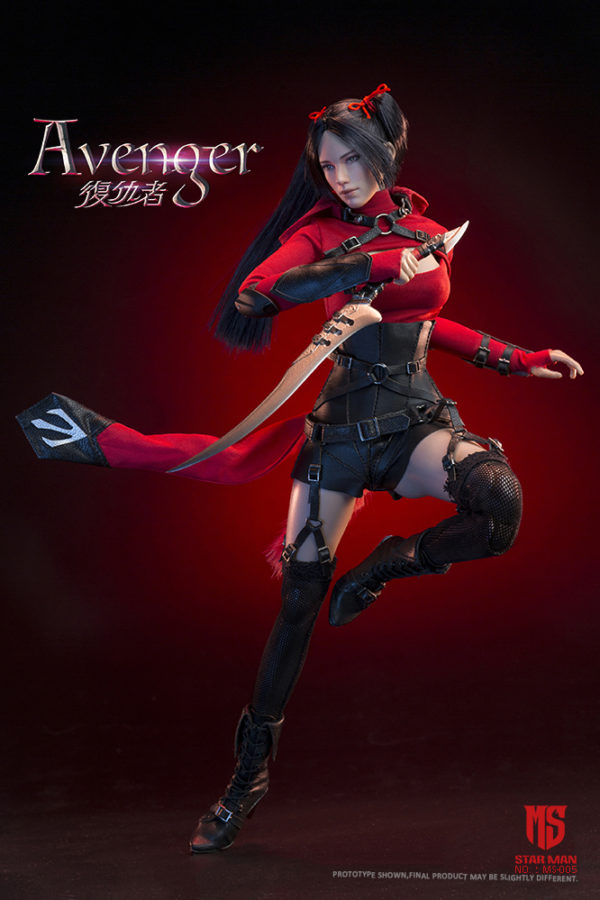 Load image into Gallery viewer, Avenger - Female Dressed Body w/Hood
