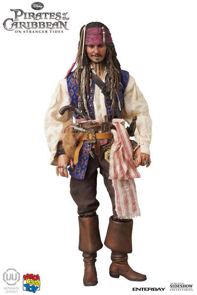 Load image into Gallery viewer, POTC - Pirate Jack Sparrow - Male Talking Body w/Head Sculpt
