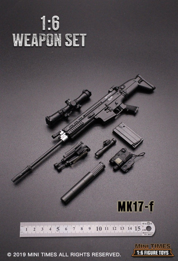 Load image into Gallery viewer, MK17 Black Rifle Weapon Set F - MINT IN BOX
