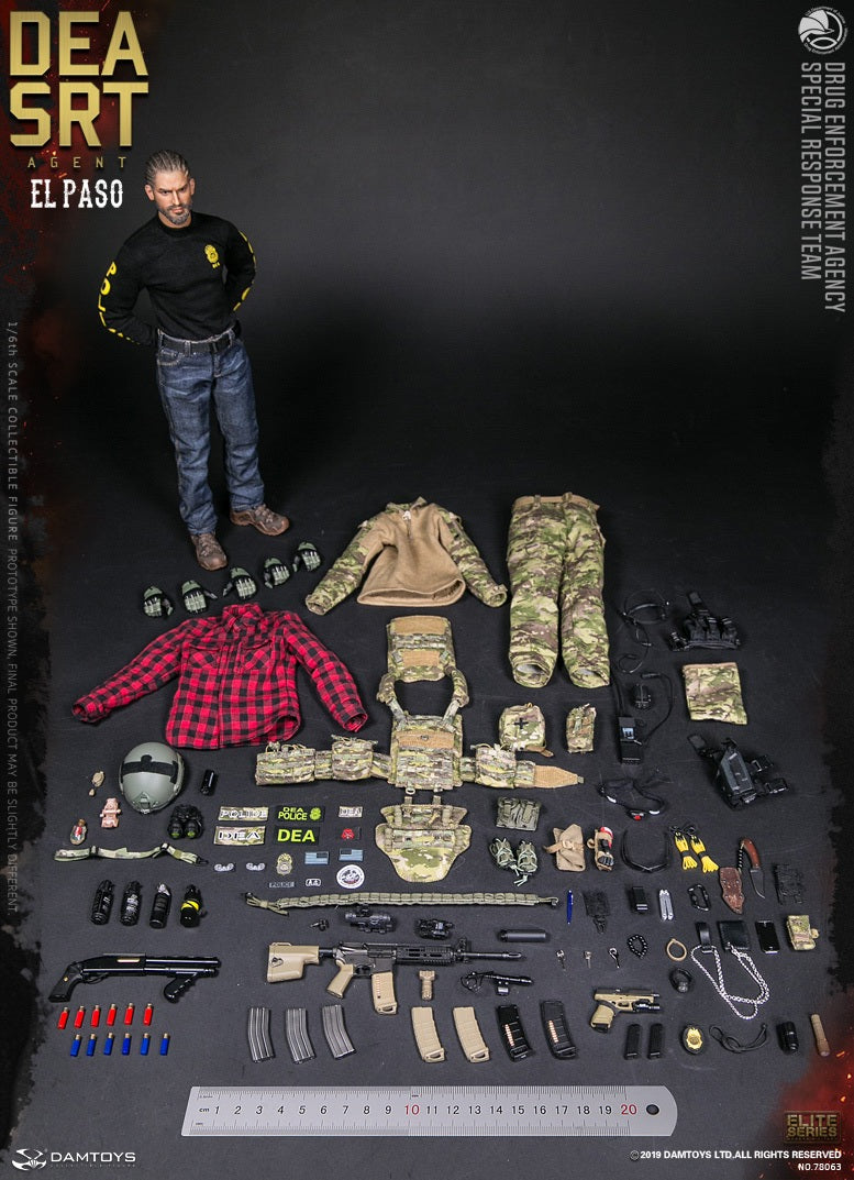 Load image into Gallery viewer, DEA SRT Agent El Paso - Male Base Body w/Head Sculpt
