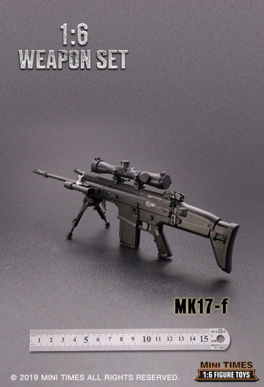 MK17 Black Rifle Weapon Set F - MINT IN BOX