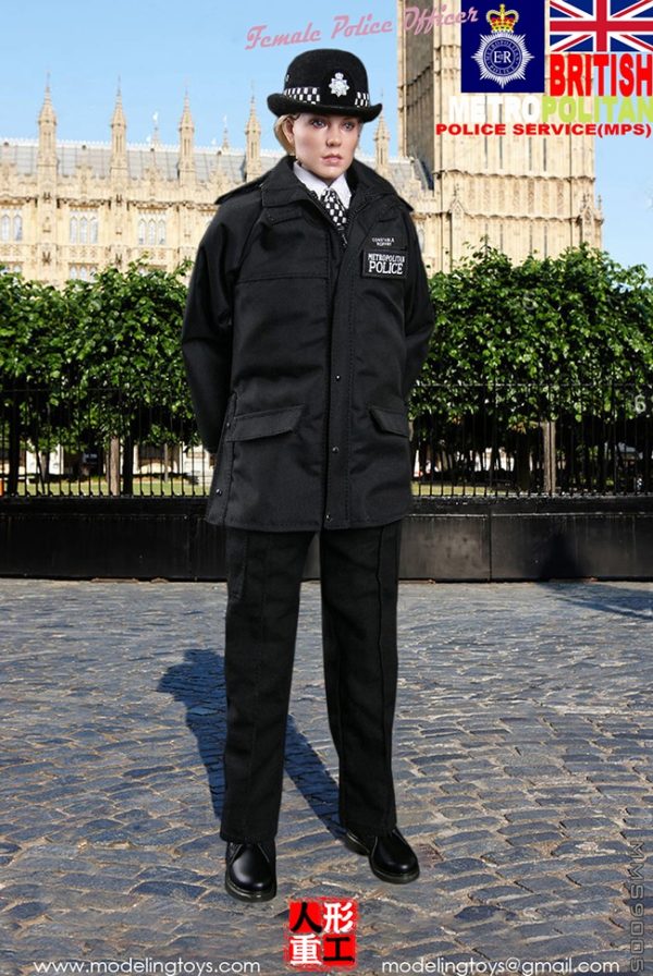 Load image into Gallery viewer, British - Female MPS - Black &amp; White Safety Cravat
