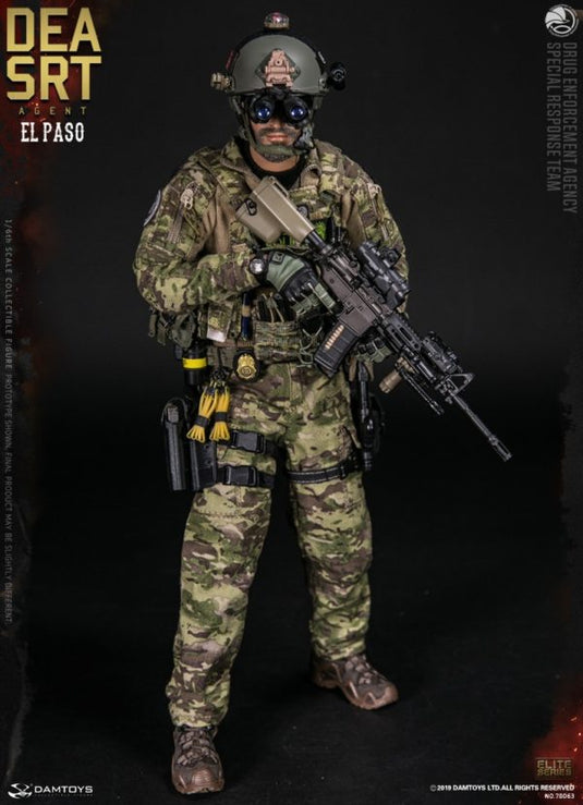 DEA SRT Agent El Paso - Male Base Body w/Head Sculpt