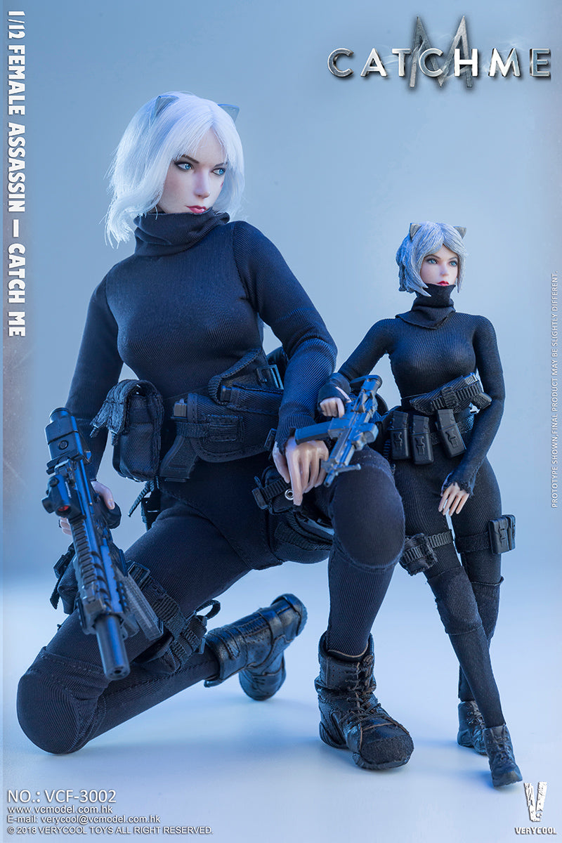 Load image into Gallery viewer, 1/12 scale - Catch Me Female Assassin - MINT IN BOX
