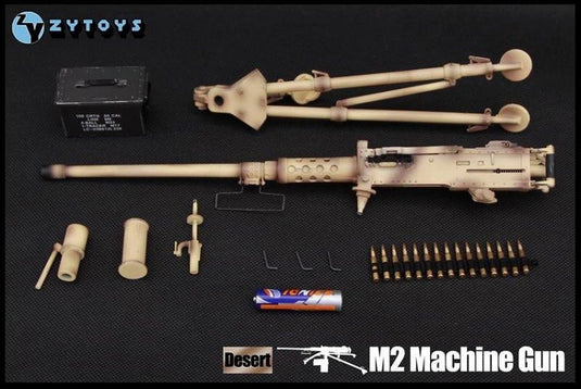 M2 Browning Machine Gun - Desert Camo Version - MINT IN BOX