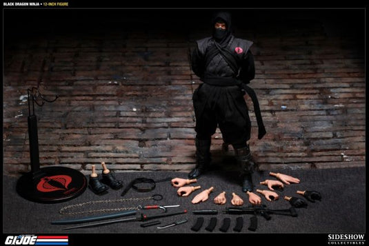 GI JOE - Black Dragon Ninja - Exclusive Edition - MINT IN BOX