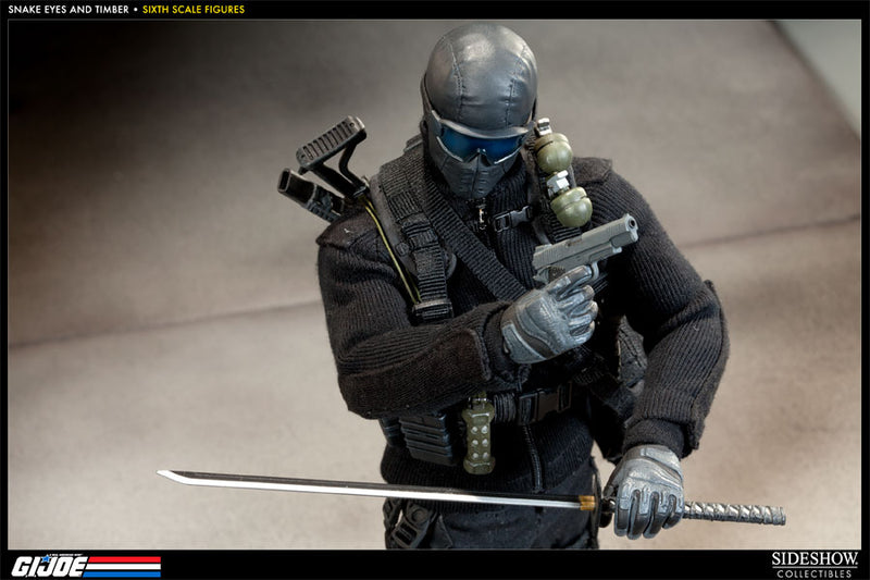 Load image into Gallery viewer, GI JOE - Snake Eyes w/Timber - Exclusive Version - MINT IN BOX
