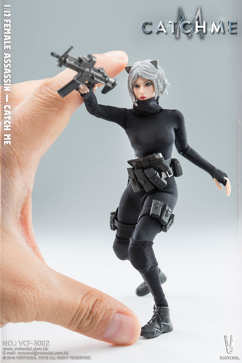 Load image into Gallery viewer, 1/12 scale - Catch Me Female Assassin - MINT IN BOX
