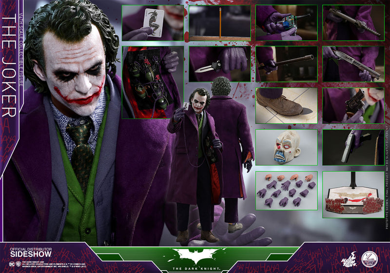 Load image into Gallery viewer, 1/4 scale - The Dark Knight - Joker - Exclusive Edition - MINT IN BOX
