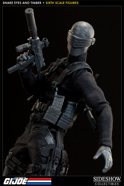 Load image into Gallery viewer, GI JOE - Snake Eyes w/Timber - Exclusive Version - MINT IN BOX
