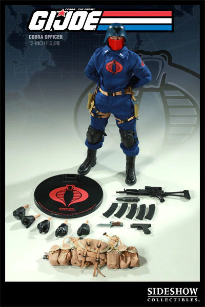 Load image into Gallery viewer, GI JOE - Cobra Officer Blue - MINT IN BOX
