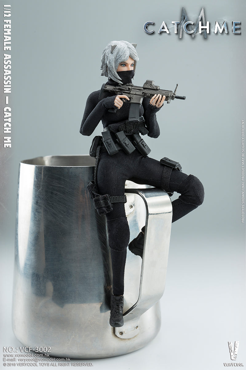 Load image into Gallery viewer, 1/12 scale - Catch Me Female Assassin - MINT IN BOX
