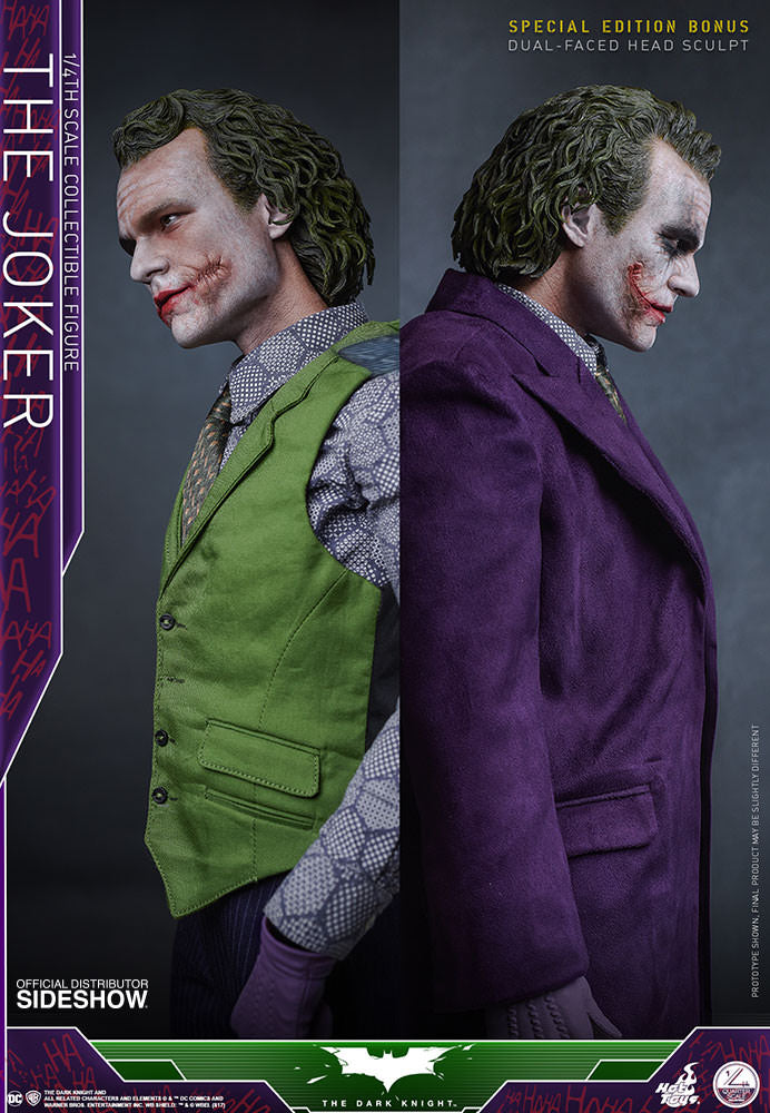 Load image into Gallery viewer, 1/4 scale - The Dark Knight - Joker - Exclusive Edition - MINT IN BOX
