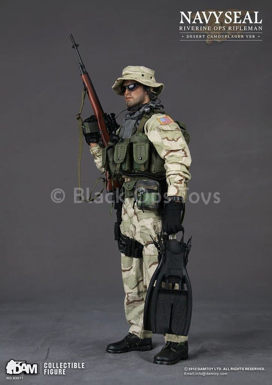 Riverine Ops Rifleman - Desert Camo Version - MINT IN BOX