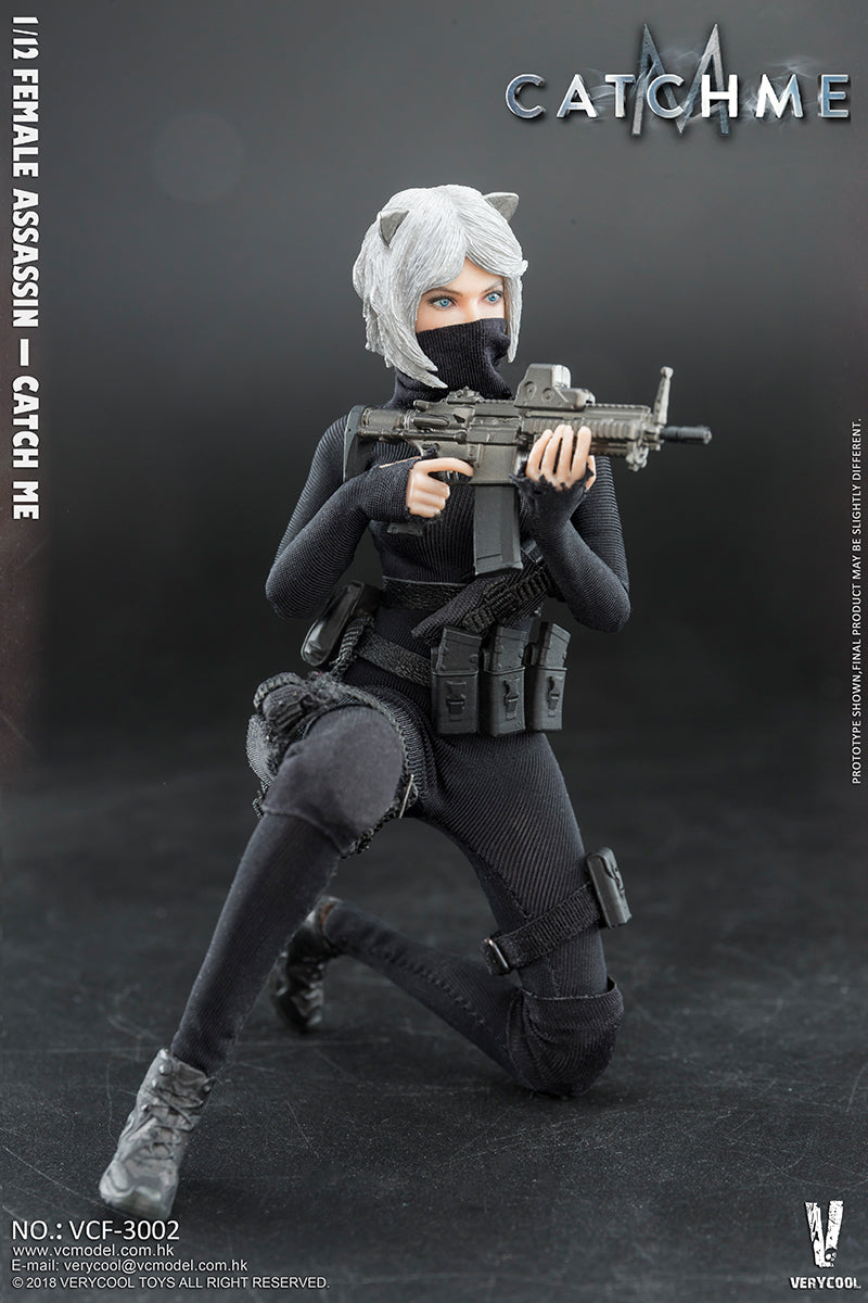 Load image into Gallery viewer, 1/12 scale - Catch Me Female Assassin - MINT IN BOX

